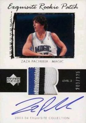 2003 Upper Deck Exquisite Collection #48 Base /225