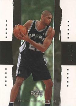 Tim Duncan Base Card #35 front scan.