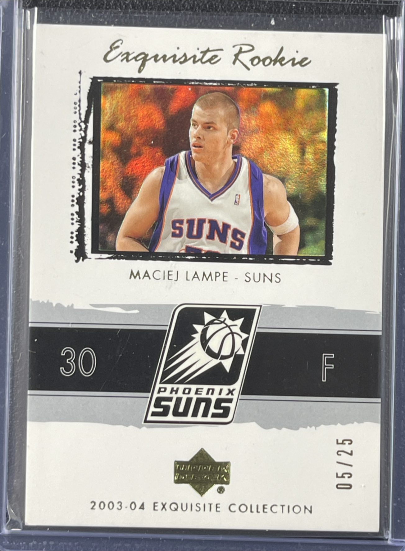 Maciej Lampe Gold Parallel #52 front scan.