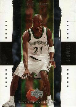 Kevin Garnett Base Card #21 front scan.