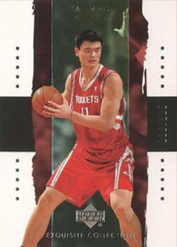 Yao Ming Base Card #12 front scan.