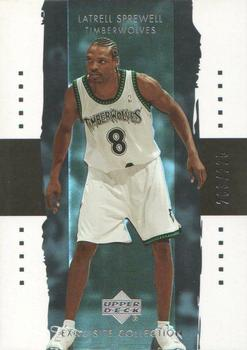 Latrell Sprewell Base Card #22 front scan.