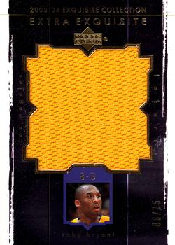 Kobe Bryant Extra Exquisite #EE-KB front scan.