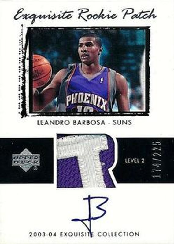 2003 Upper Deck Exquisite Collection #54 Base /225