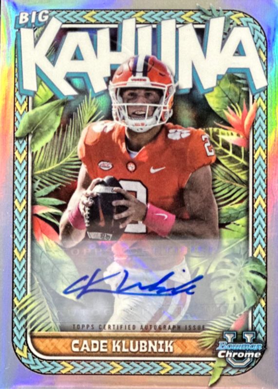 2023 Bowman Chrome University #TBK-6 The Big Kahuna Autographs /150