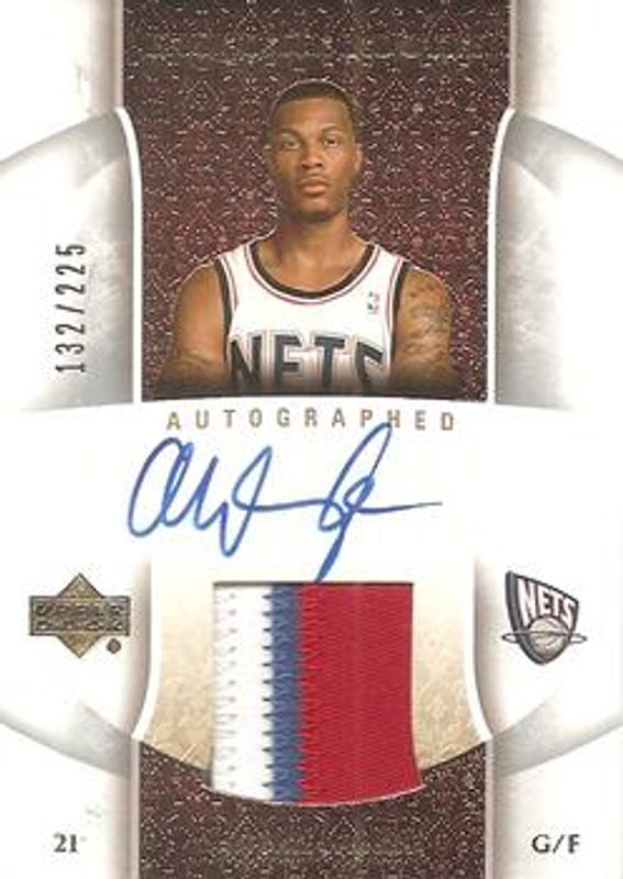 2005 Upper Deck Exquisite Collection #55-AP Base /225