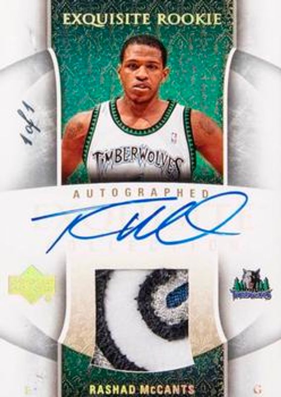 2005 Upper Deck Exquisite Collection #54-AP Rookie Parallel /6