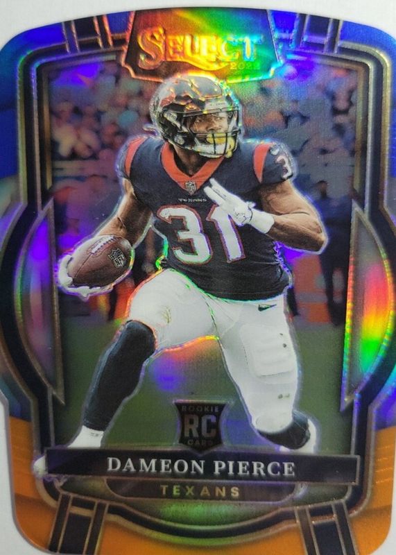 2022 Select #261 Club Level Blue & Orange Die-Cut /35