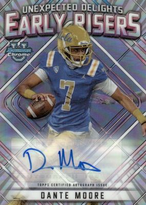 2023 Bowman Chrome University #ER-10 Unexpected Delights Early Risers Autographs /99