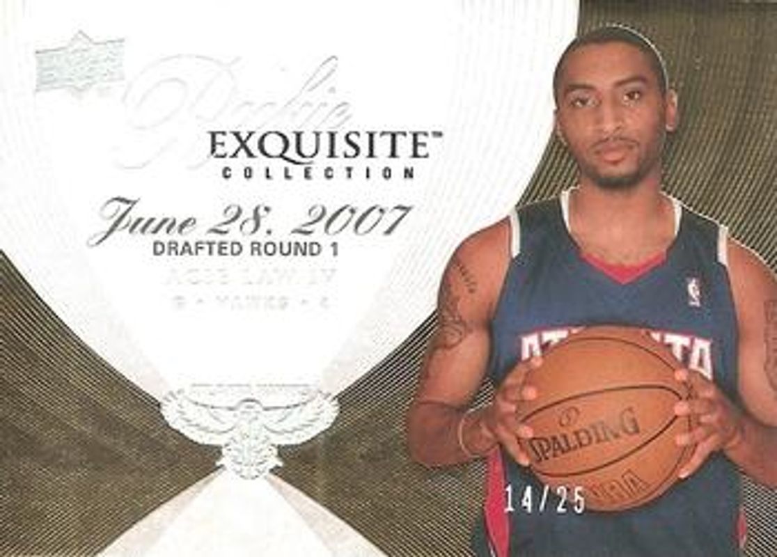 2007 Upper Deck Exquisite Collection #81 Gold /25