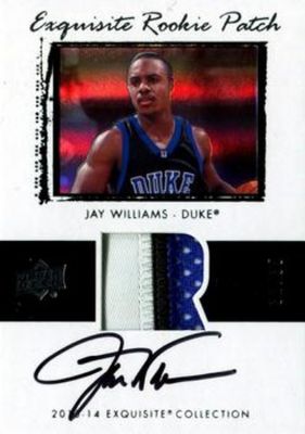 2013 Upper Deck Exquisite Collection #78-JW '03 Tribute Patch Autographs /35