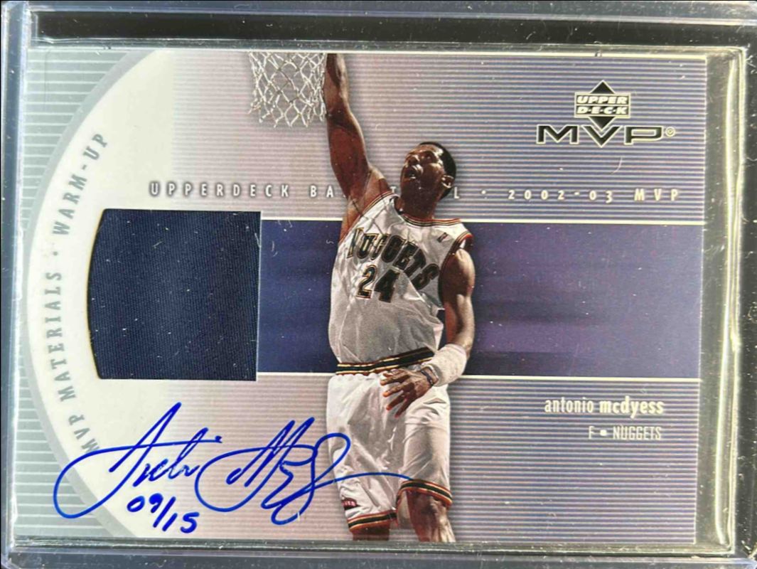 2003 Upper Deck Ultimate Collection #58 Autographed Buybacks /20