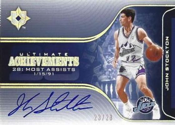 2004 Upper Deck Ultimate Collection #UA-JS Achievements Signatures /60
