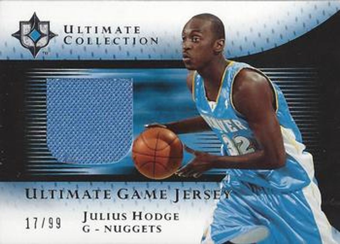 2005 Upper Deck Ultimate Collection #UJ-JH Ultimate Game Jerseys /99