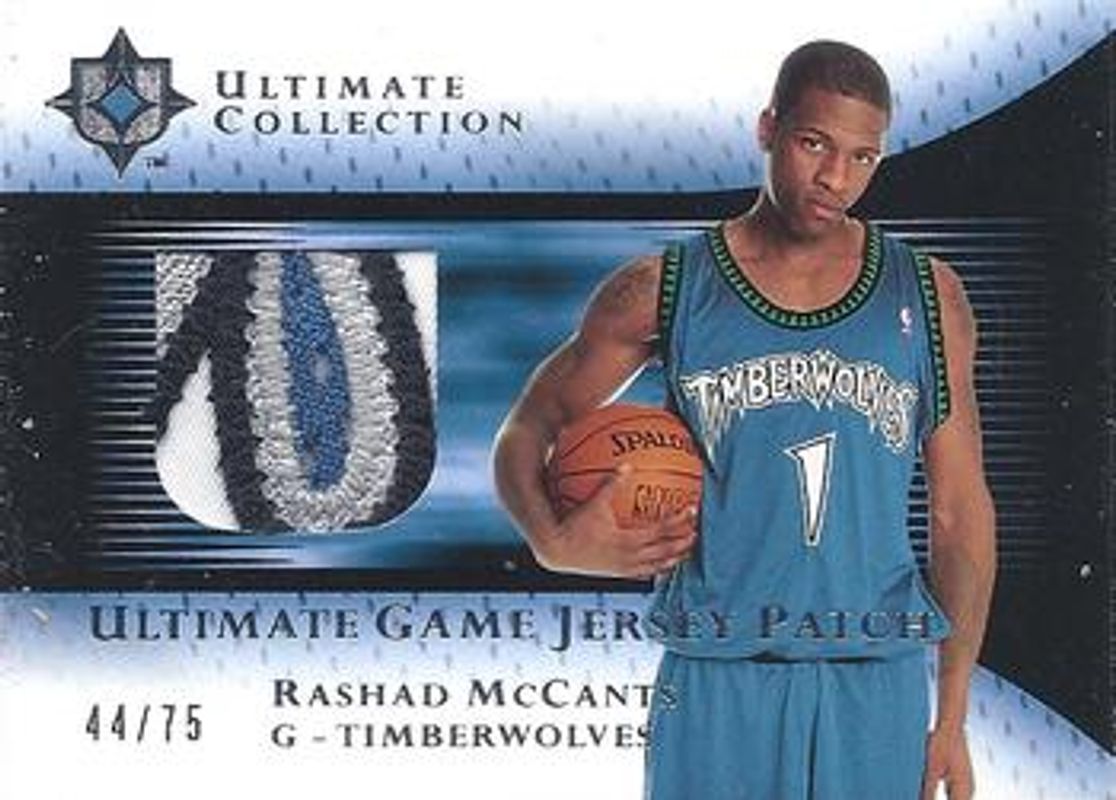 2005 Upper Deck Ultimate Collection #UJP-RM Ultimate Game Jersey Patches /75