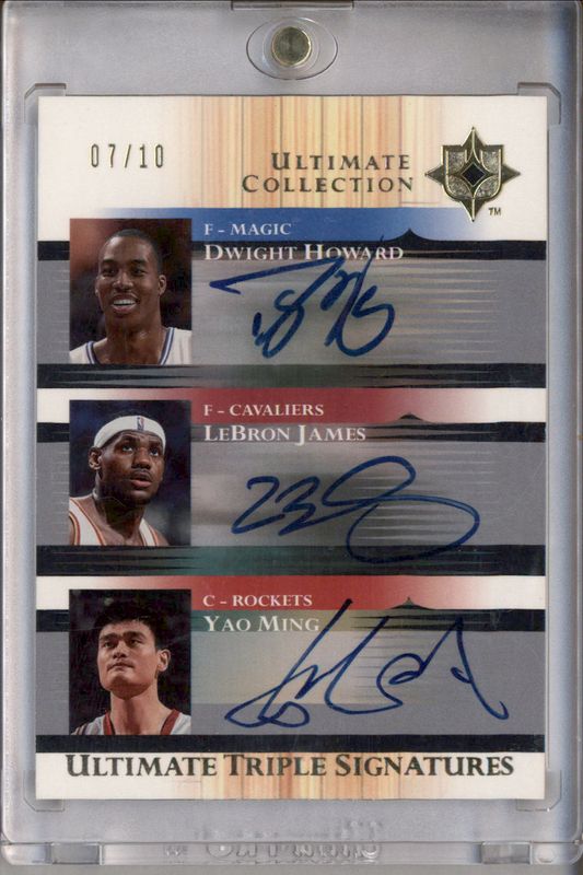 Dwight Howard / LeBron James / Yao Ming Basketball Cards Price Guide ...