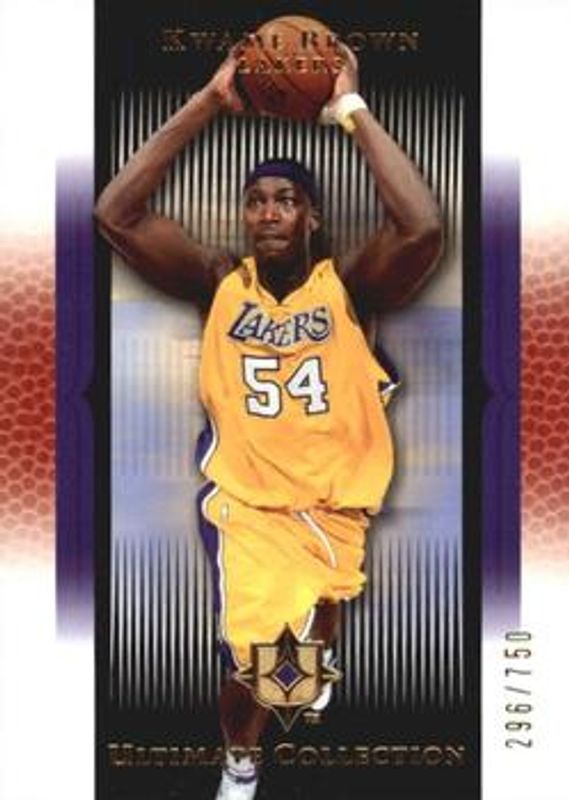 2005 Upper Deck Ultimate Collection #58 Base /750