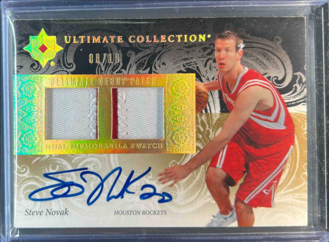 2006 Upper Deck Ultimate Collection #UD-SN Debut Patches Autographs /10