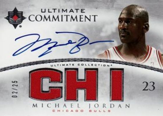 2007 Upper Deck Ultimate Collection #UC-MJ Ultimate Commitment /25