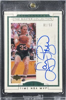 2000 Upper Deck Legends Master Collection #LL3 Living Legends Autographs /50