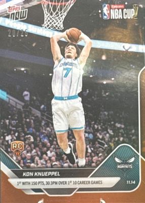 2025 Topps Now #52 Orange Foil /25