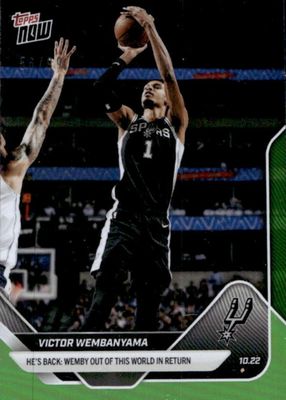 2025 Topps Now #19 Green Foil /99