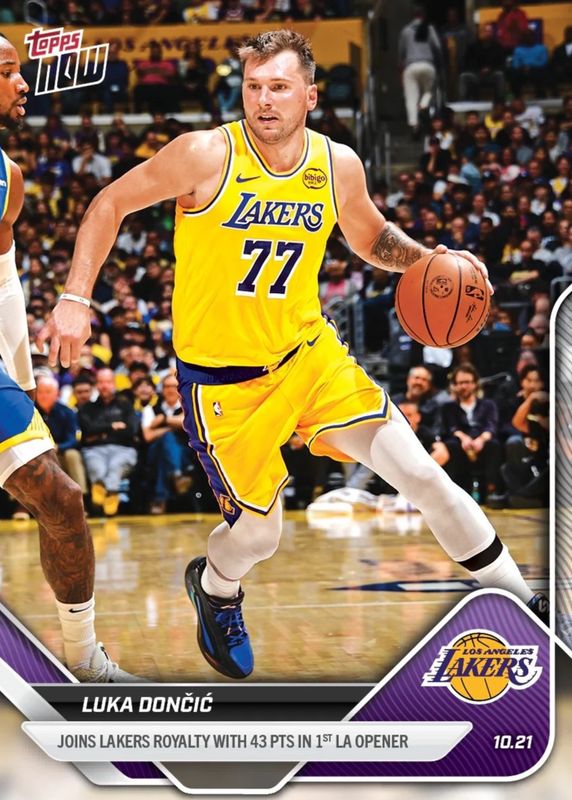 2025 Topps Now #5 Base (Print Run: 7,591)