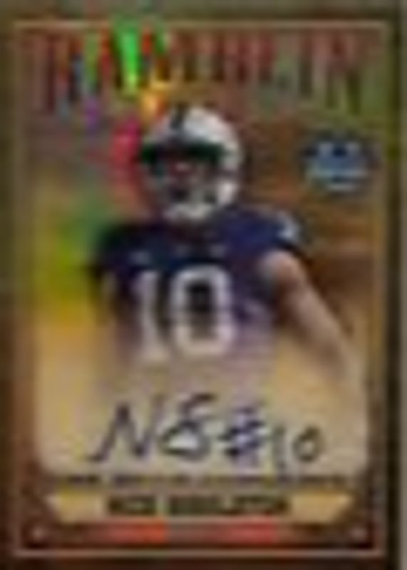 2023 Bowman Chrome University #RMA-NS Ramblin' Man Autographs - Gold Refractor /50
