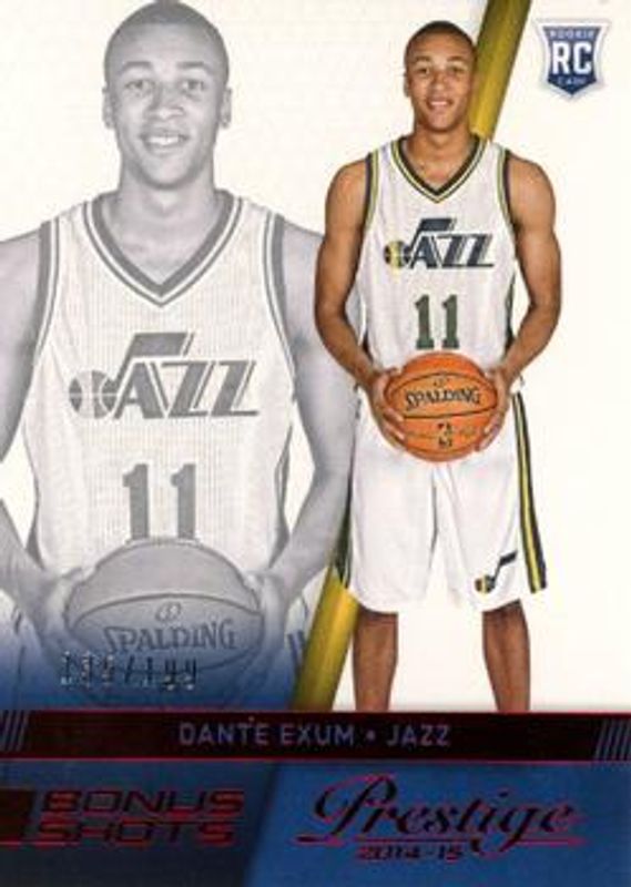 2014 Prestige #165 Bonus Shots Red /199