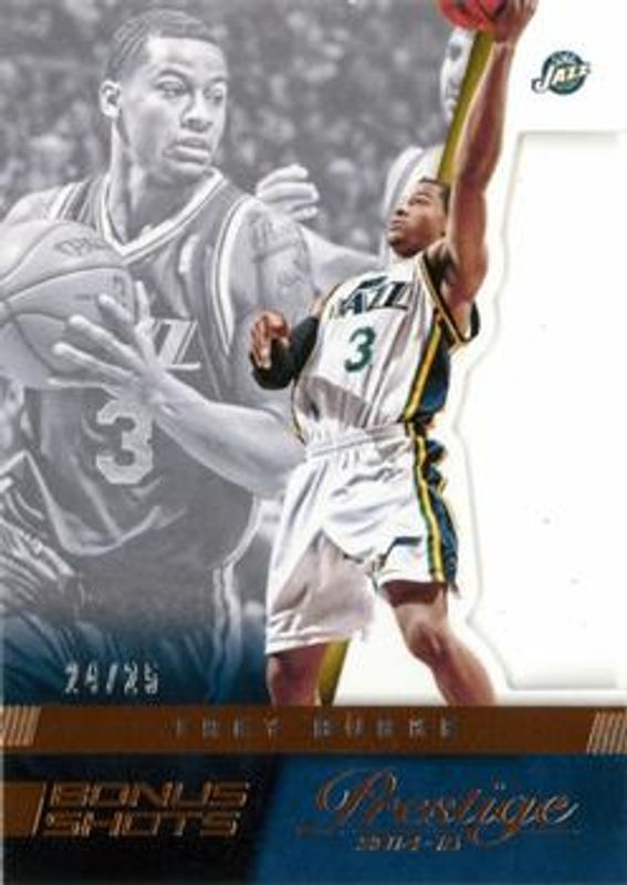 2014 Prestige #73 Bonus Shots Orange Die Cuts /25