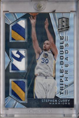 2014 Spectra #TD-SC Triple Double Threads - Black /1