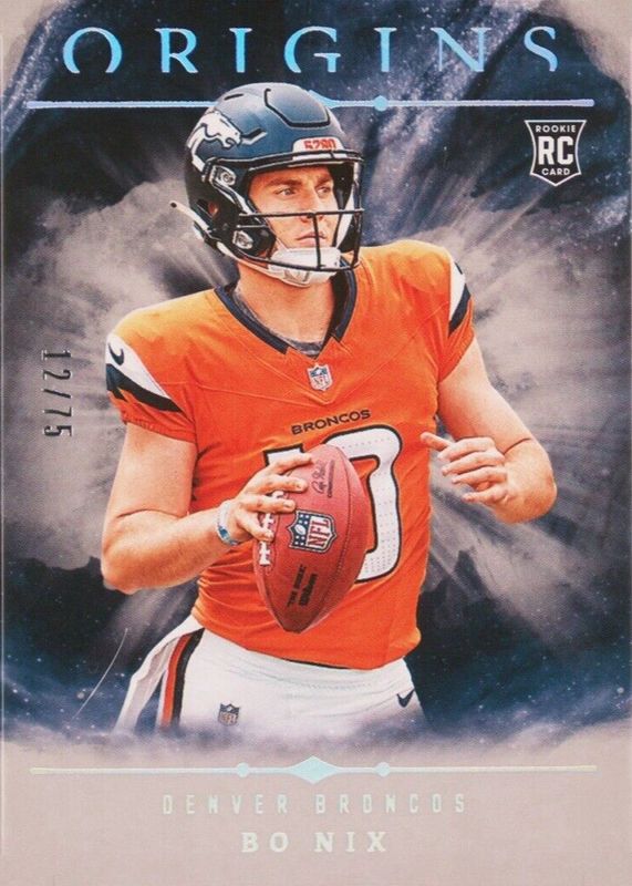 Bo Nix 2024 Origins #149 Silver /75 Rookie RAW