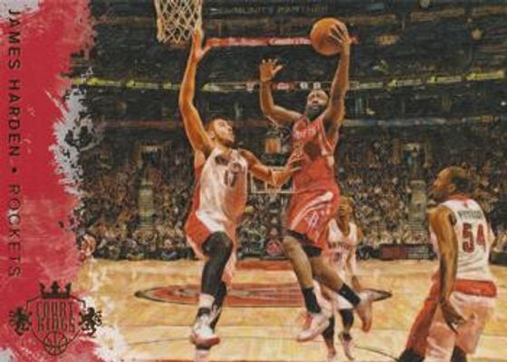 2014 Court Kings #6 5x7 Box Toppers Panoramics