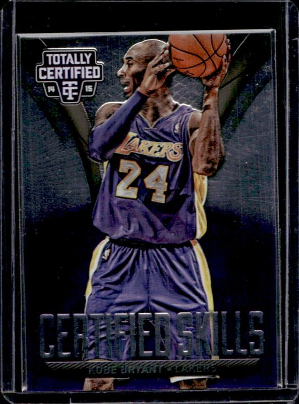 Kobe Bryant 2014 Totally Certified #5 Skills /299 Price Guide