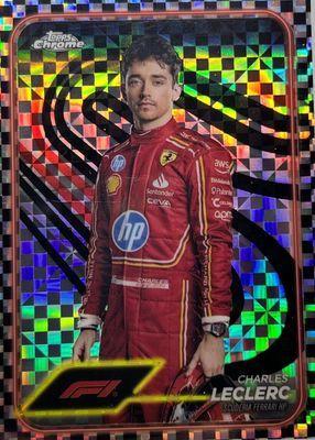 2024 Topps Chrome Formula 1 #3 Checker Flag Refractor