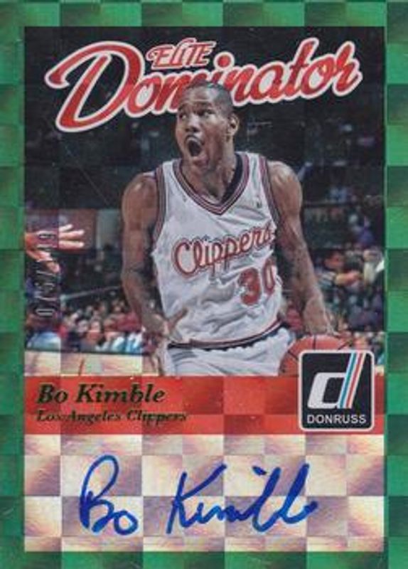 2014 Donruss #28 Elite Dominators Signatures /50