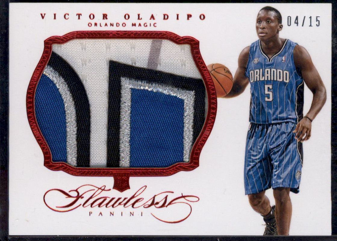 2013 Flawless #1 Rookie Patches - Ruby /15