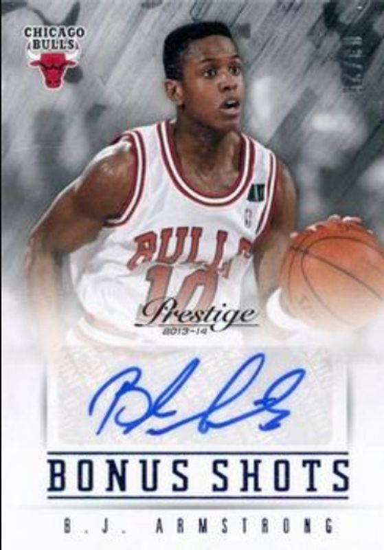 2013 Prestige #86 Bonus Shots Autographs - Blue /99