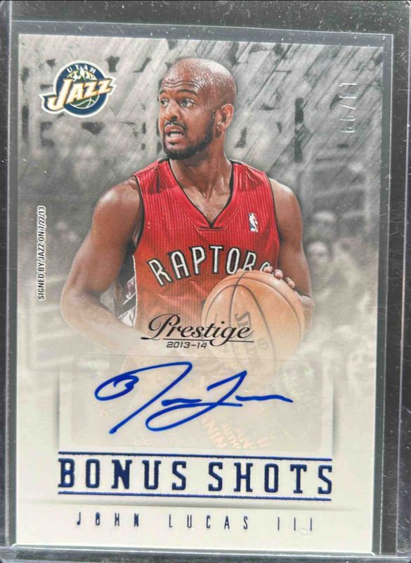 2013 Prestige #6 Bonus Shots Autographs - Blue /99