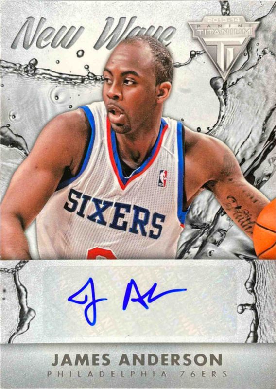2013 Titanium #49 New Wave Signatures