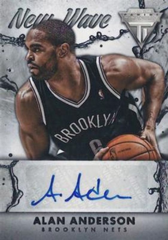 2013 Titanium #80 New Wave Signatures