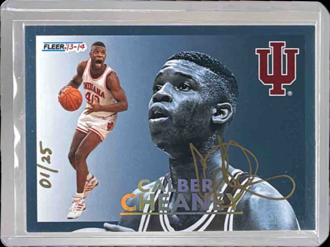 2013 Fleer Retro #5 ''92 Fleer Final Four Stars Autographs /25