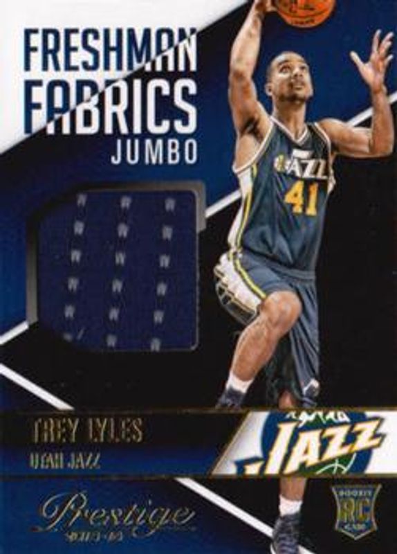 2015 Prestige #FFJ-TL Freshman Fabrics Jumbo
