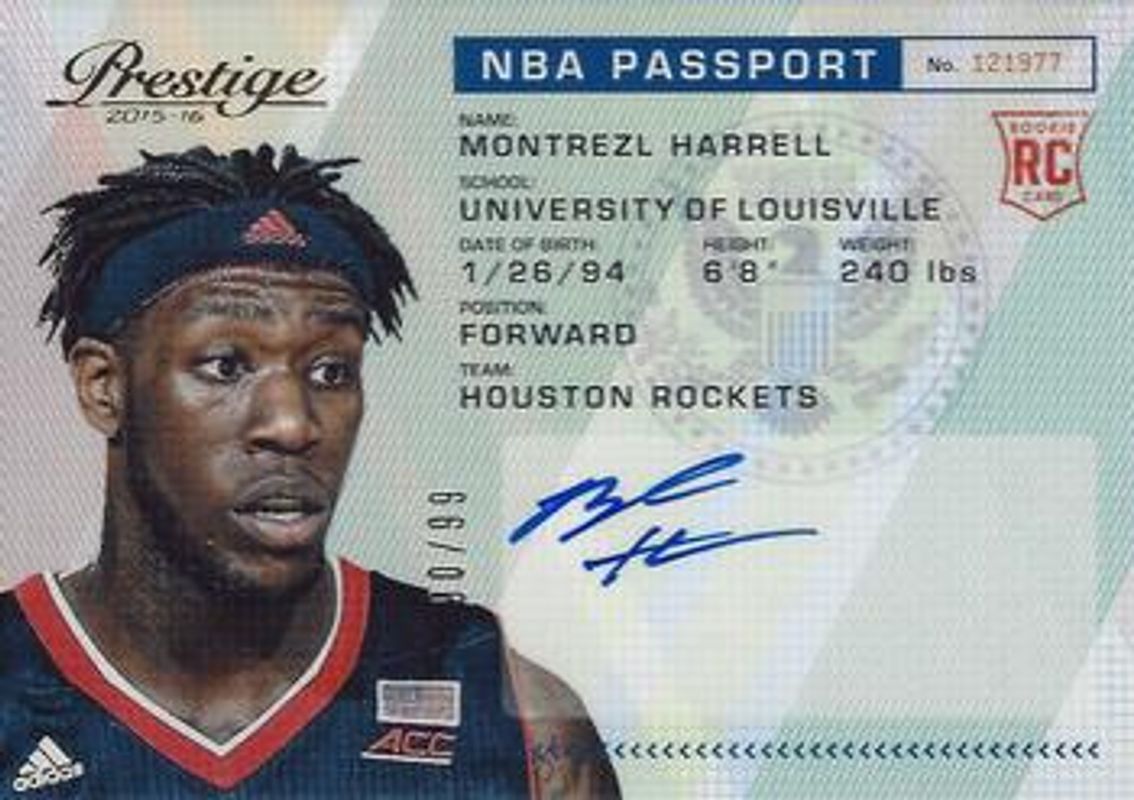 2015 Prestige #PAS-MHL NBA Passport /99