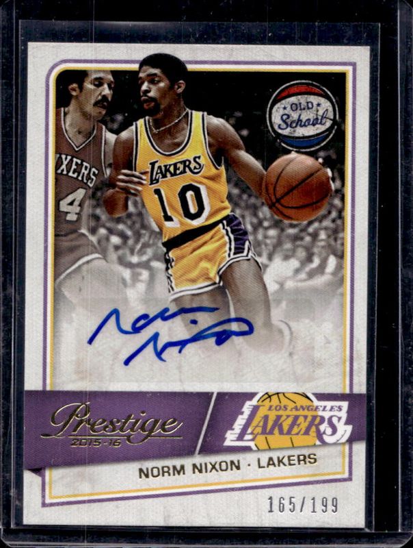 2015 Prestige #OS-NN Old School Signatures /49
