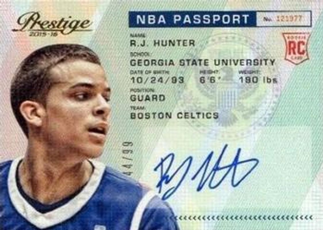 2015 Prestige #PAS-RJ NBA Passport /99