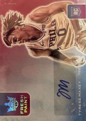2020 Court Kings #FP-TYR Fresh Paint Autographs - Masterpiece /1