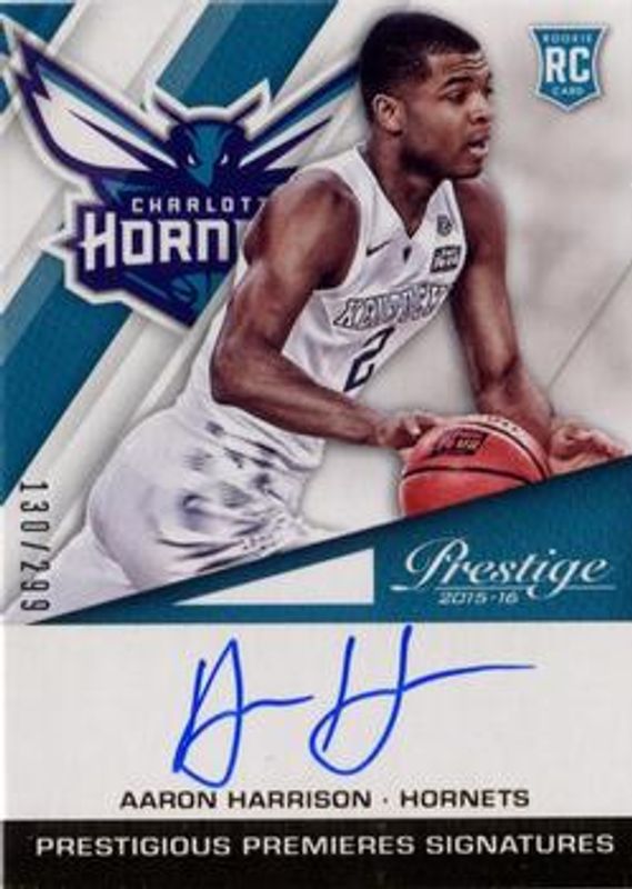 2015 Prestige #PPS-AHA Prestigious Premieres Signatures /299