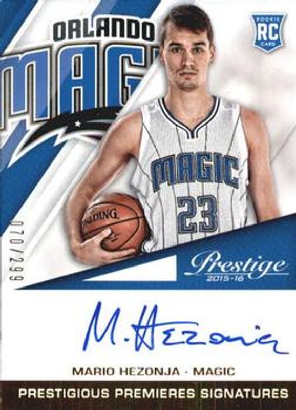 2015 Prestige #PPS-MH Prestigious Premieres Signatures /299