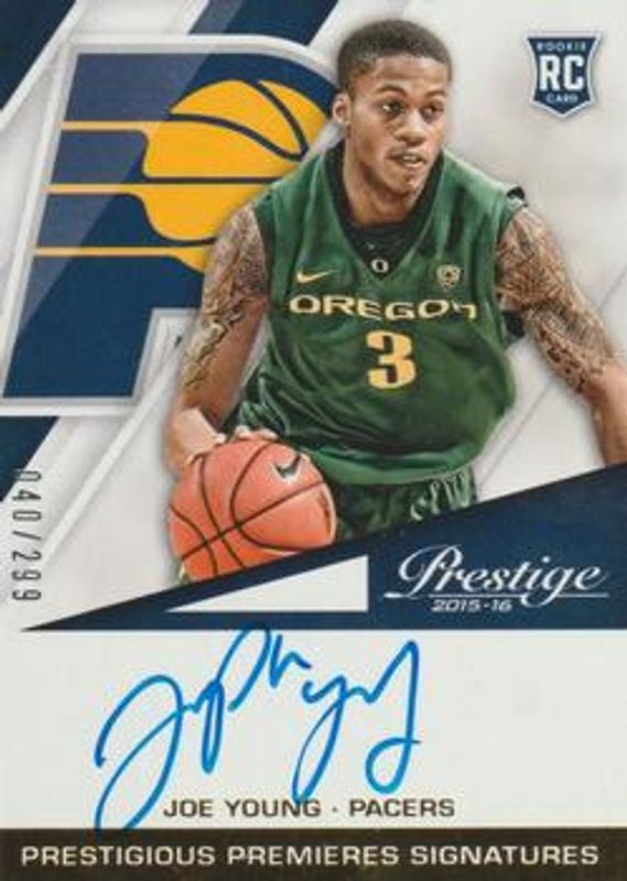 2015 Prestige #PPS-JY Prestigious Premieres Signatures /299